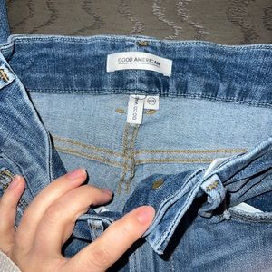 Good American Good Waist skinny jeans
